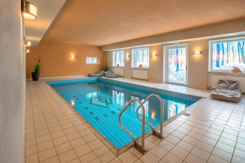Swimming pool, Mountain Living Apartments in Curon Venosta