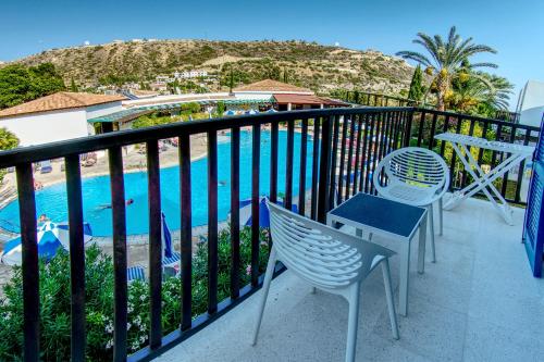 Ban công/sân hiên, Hylatio Tourist Village in Pissouri