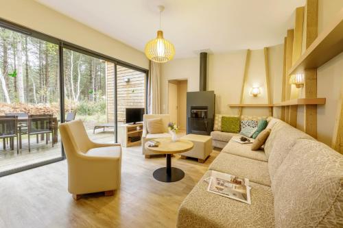 Létesítmények, Center Parcs Le Bois aux Daims in Morton (Poitou-Charentes)