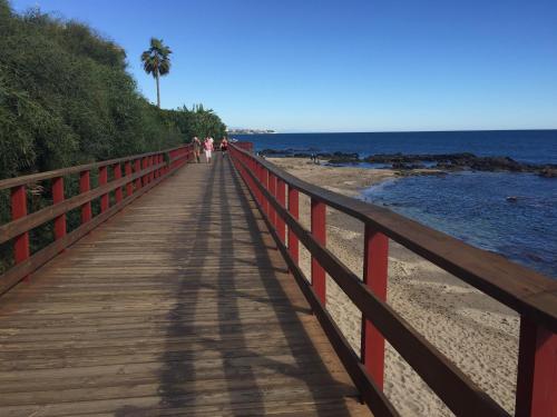 Balcon del Mar, first line of the beach