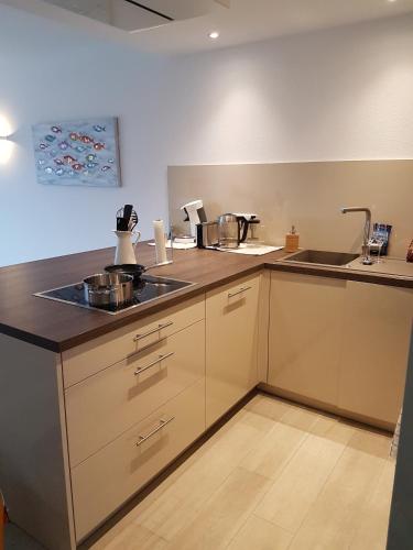 Kitchen, Ferienhaus Hafenzeit in Döse