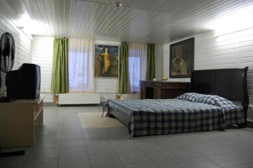 1 double bed