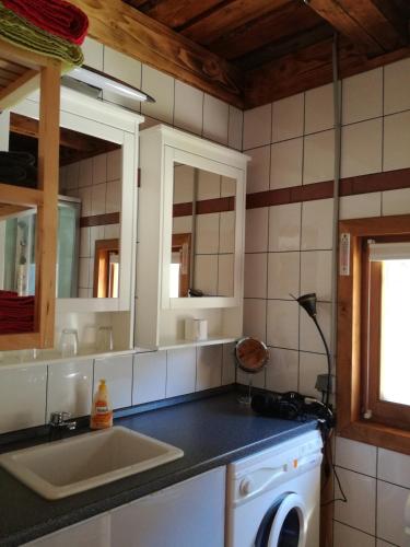 Salle de bain, Ferienhaus am Wallnerhof in Autre