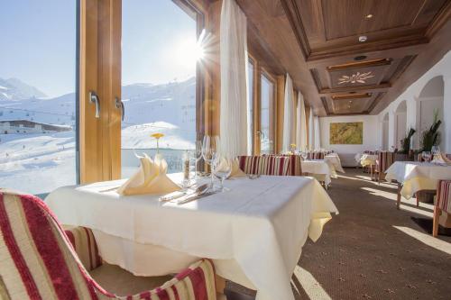 ห้องอาหาร, Hotel Edelweiss Hochsölden Superior (Hotel Edelweiss Hochsolden Superior) in ฮอคโซลเดิน