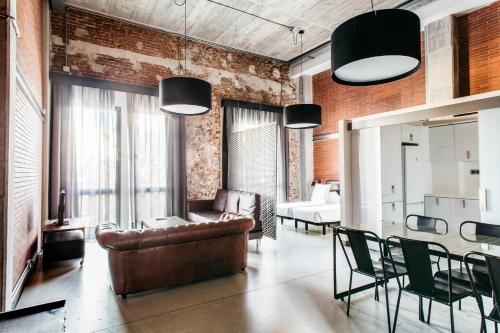ห้องครัว, Barcelona Apartment Republica in วิลลา โอลิมปิกา