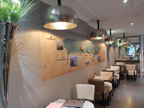 قاعة للمآدب, Hotel Le Saint Patrice in Bayeux City Center