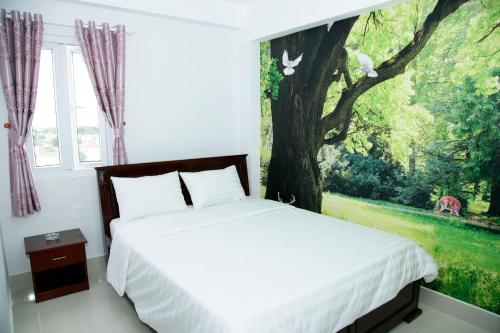 Bed, Hoang Dang Hotel in Lien Huong