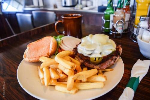 Étterem, Oregon Trail Motel and Restaurant in Baker City (Oregon)