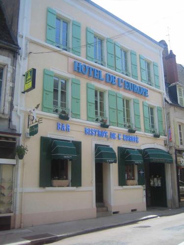 Logis de L'Europe Restaurant Le Cepage - Hôtel - Corbigny