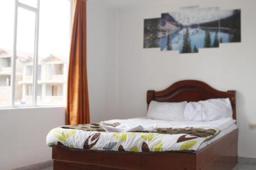 1 double bed