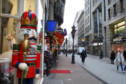 

April studio on Váci utca-central and budget flat.