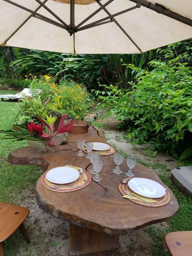 Casa pe na areia - Praia do Felix in Praia do Prumirim