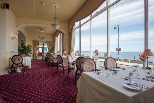 Restaurant, The Queens Hotel in Penzance