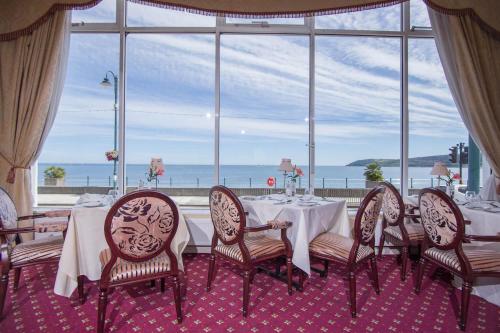Restaurant, The Queens Hotel in Penzance