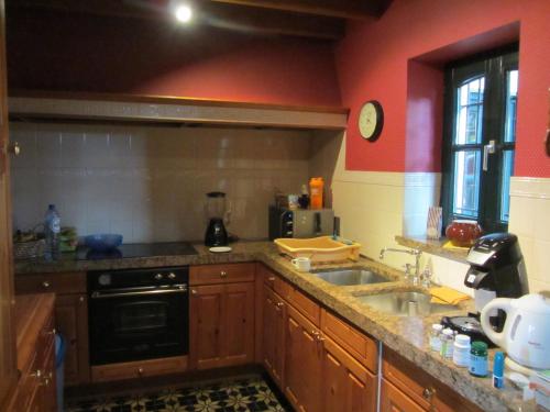 virtuve, Vakantiehuis Charmant in Zwalm