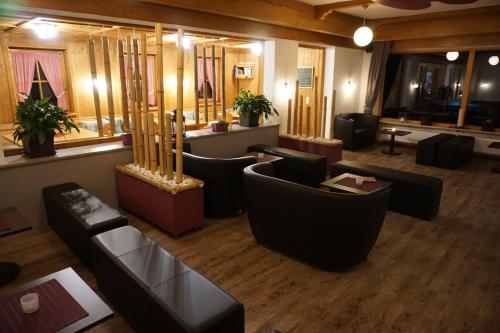 共用Lounge/電視區, Hotel Sonnenbichl in 哈爾布萊希