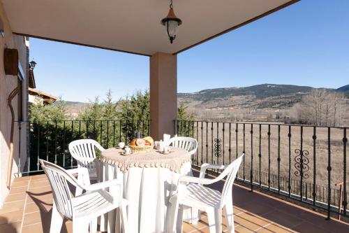 Balcony/terrace, Casa Rural Saura in Alcala De La Selva