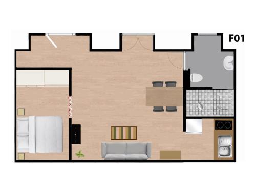 Apartment Uthman Berlin-Neukolln 1.1km von ESTREL Festival Center entfernt