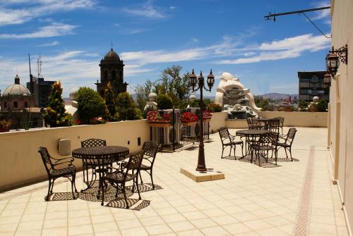 Balcony/terrace, Hotel Morales Historical & Colonial Downtown core in Guadalajara