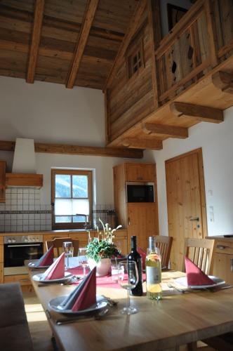 廚房, Chalet Freiraum in 克雷納爾