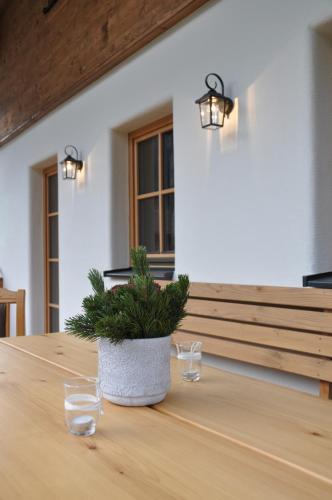 陽台/露台, Chalet Freiraum in 克雷納爾