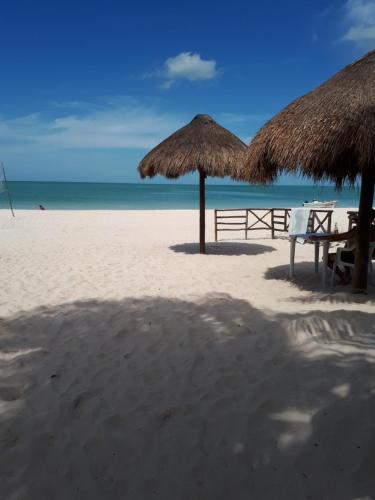 Hotel San Julio in Celestún, Mexico