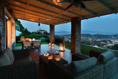 balkong/terrass, Agia Kali Villas in Skiathos