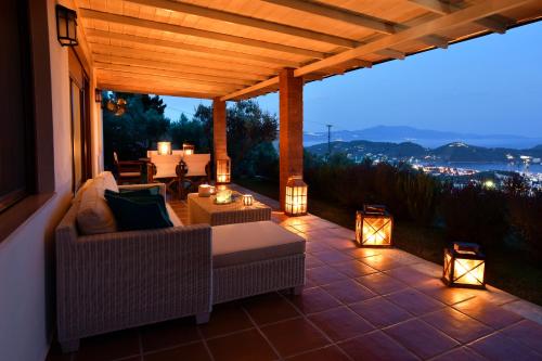 balkong/terrass, Agia Kali Villas in Skiathos