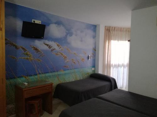 Habitación triple, 3 camas