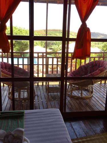Balcony/terrace, Ratanakiri Paradise Hotel & Restaurant in Banlung