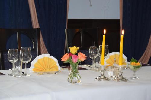 ห้องอาหาร, Hotel Goldener Hirsch in รูทเท