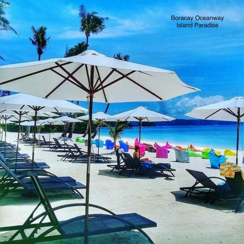 Beach, Boracay Oceanway Residences - Island Paradise near Zipline Boracay Adventure Park