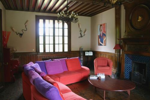Krogs/atpūtas telpa, Le Clos des Pommiers in Blenvila Surmēra