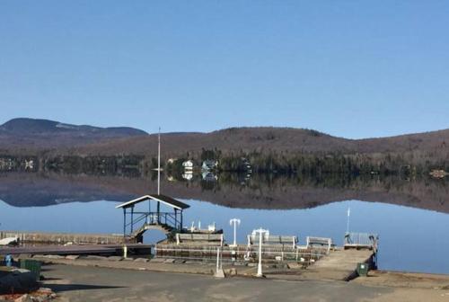 Kilátás, Condo Lac Archambault 295 in Saint Donat (QC)