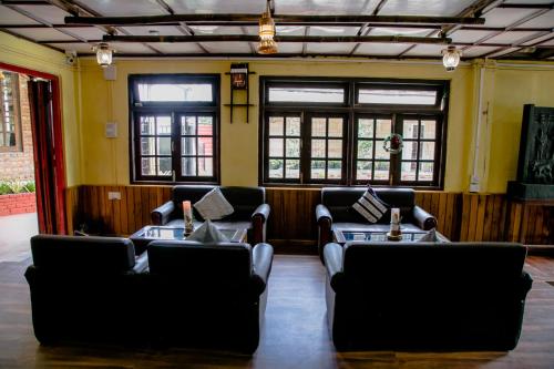 Delt lounge/TV-område, Niraamaya Retreats Aradura Kohima in Kohima