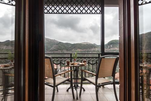 ระเบียง/ชานเรือน, Kentrikon Hotel in ลักคาเดีย (อาร์คัดเดีย)