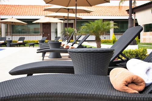 Rõdu/terrass, Hotel Ecce Inn & Spa in Nuevo México (Guanajuato)