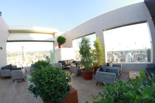 정원, Citea Apart Hotel in 베이루트