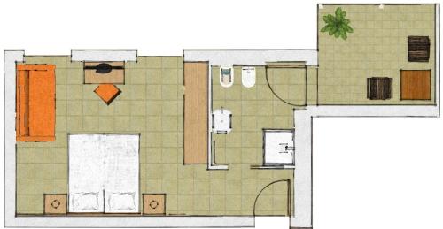 2 twin beds