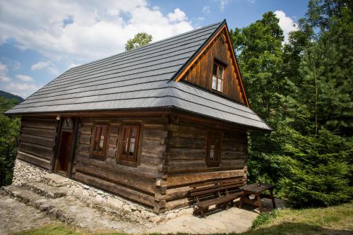 A szálláshely kívülről, Chata pod Rozsutcom in Terchova