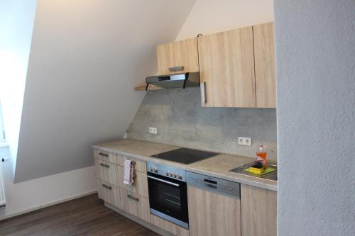 köök, greenpartment Boardinghouse Neustadt in Neustadt an der Donau
