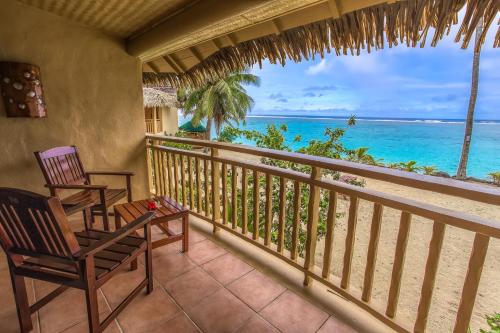 Balkon/Terrasse, Sanctuary Rarotonga on the Beach (Adults Only) in Rarotonga