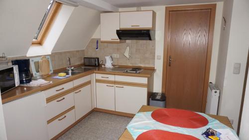 廚房, Landhaus Wolfel in 巴特施泰本