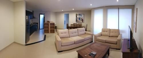 Departamento amoblado en condominio cerrado! Un lugar ideal para instalarse!