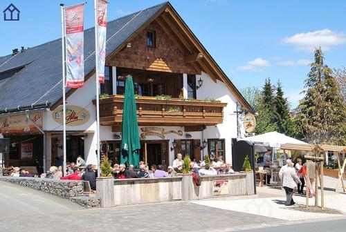 Balcony/terrace, Apartments Golfhof in Winterberg
