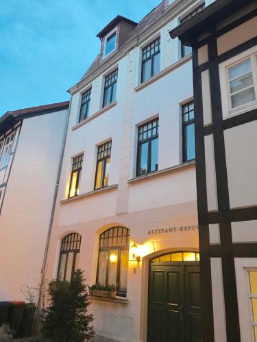 Altstadt-Refugium in Hameln, Deutschland