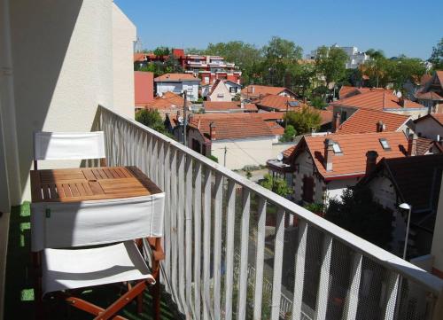 Balcony/terrace, T1Bis centre d'Arcachon avec balcon in Arcachon