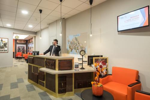 Lobby, Hotel Victoria Lyon Centre Perrache Confluence in Lyon
