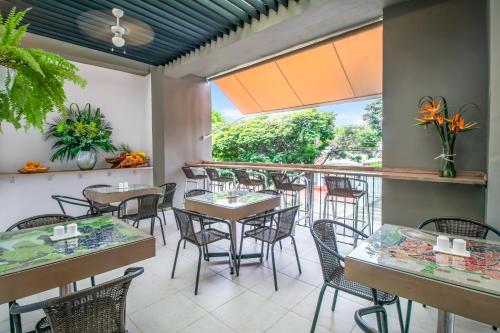 레스토랑, Hotel Casa Vallecaucana in 칼리