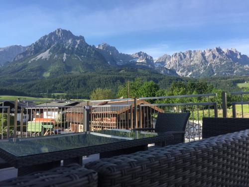 Terraza/balcón, Appartement Wilder Kaiser Deluxe in Ellmau